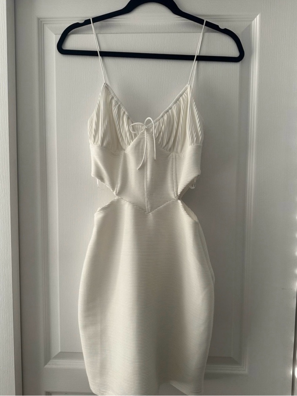 Sabo Skirt white mini palm dress
